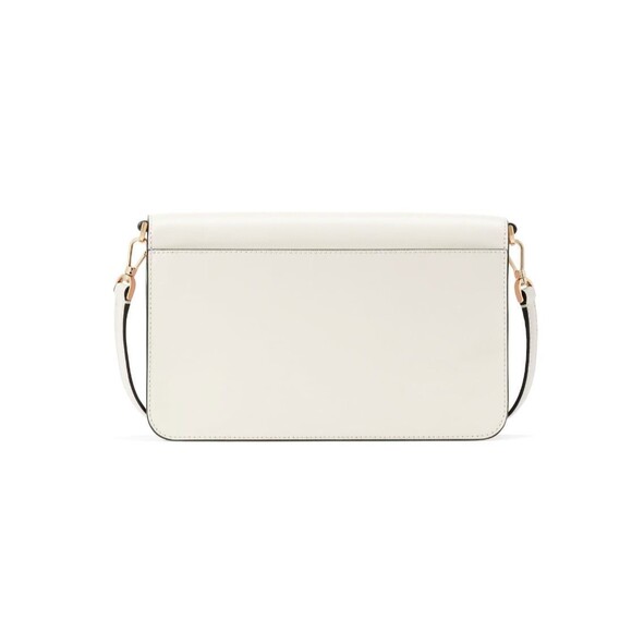 New Kate Spade Madison Medium Flap Convertible Crossbody Meringe - Picture 4 of 5